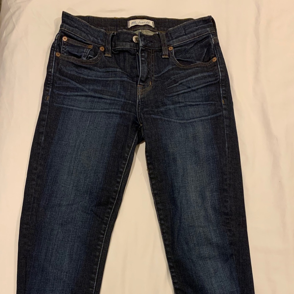 Madewell Dark Wash Skinny Jeans
